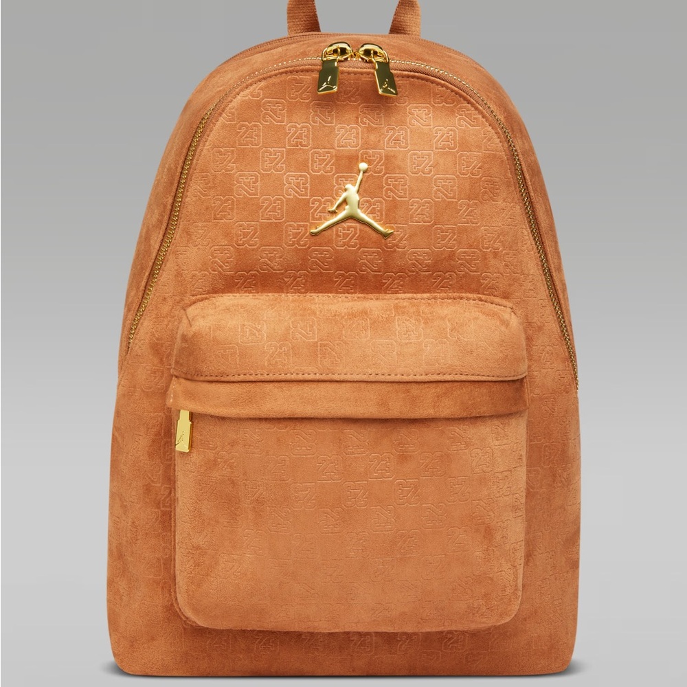 Nike Jordan Suede Monogram Backpack